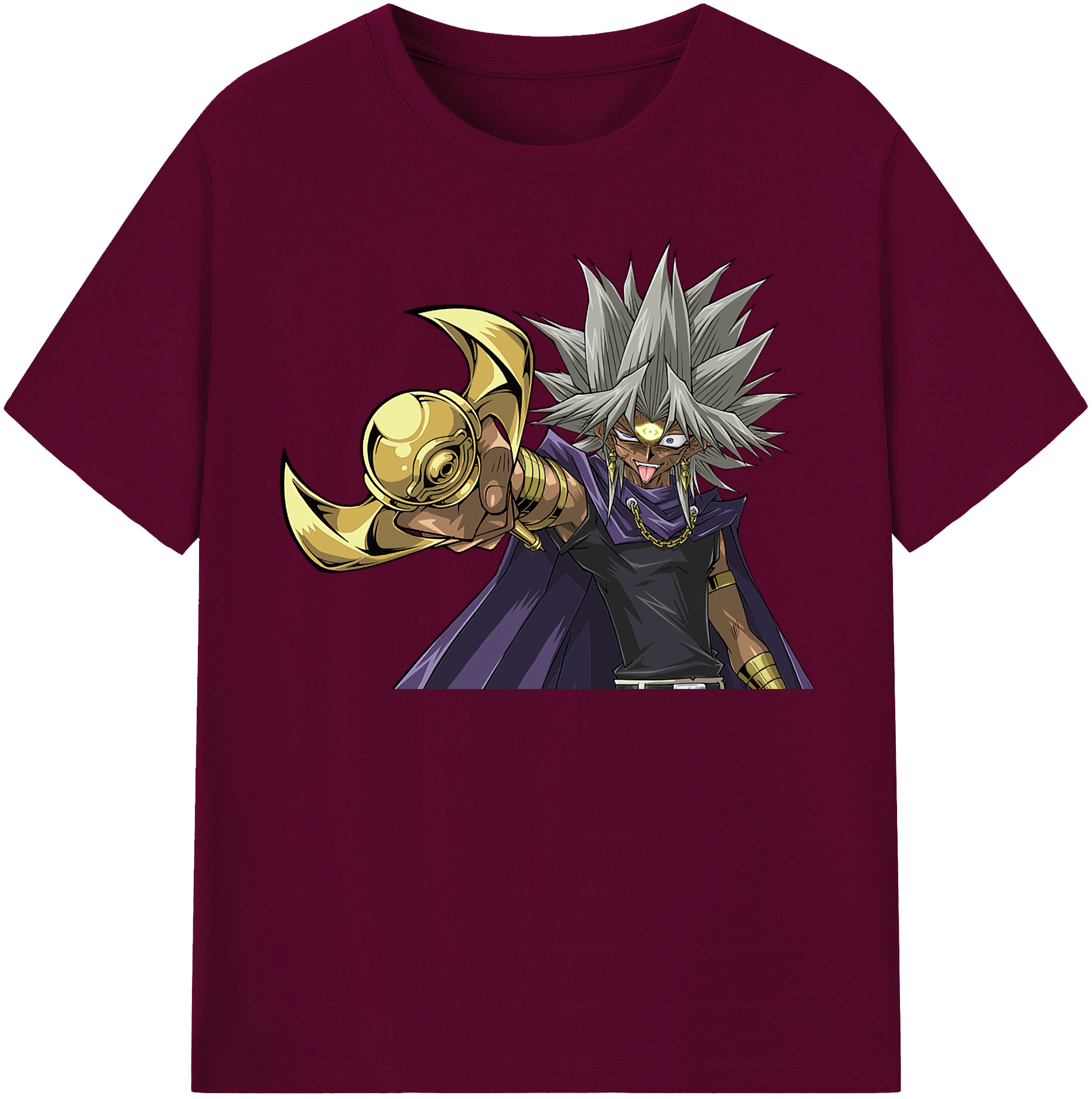 （画像用） 遊☆戯☆王 Yu-Gi-Oh! レディースカジュアルプリントTシャツ（綿100％）